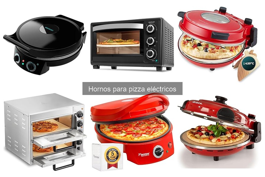 Mejores hornos eléctricos para pizza en 2023: comparativa