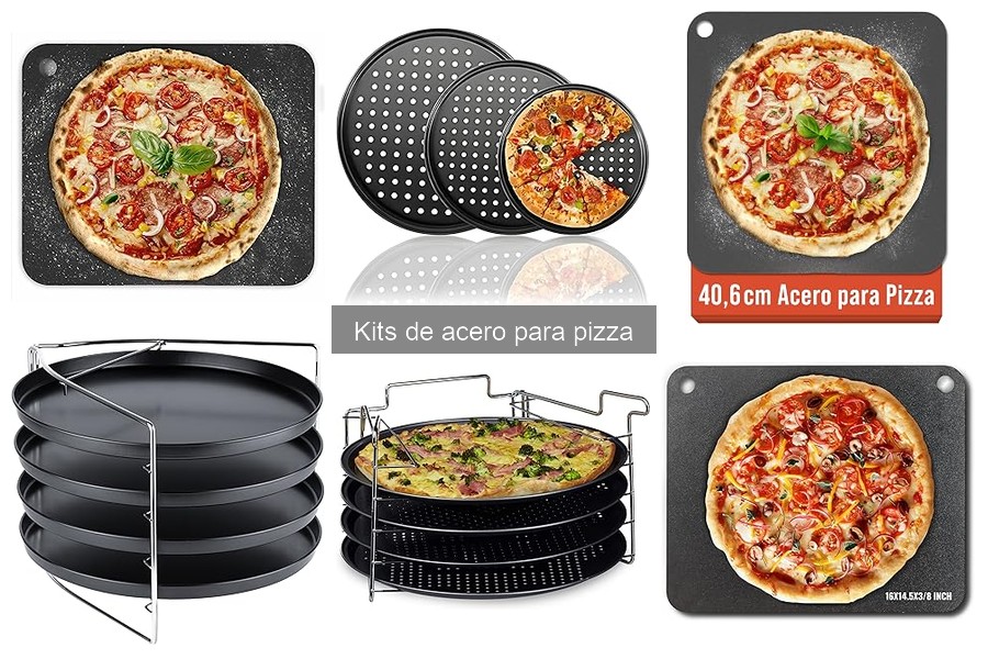 Mejores kits de acero para pizza según el tipo de horno