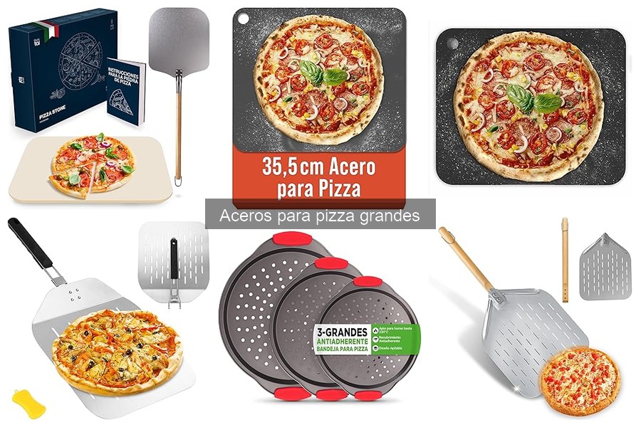 Mejores marcas de aceros para pizza grandes en 2023