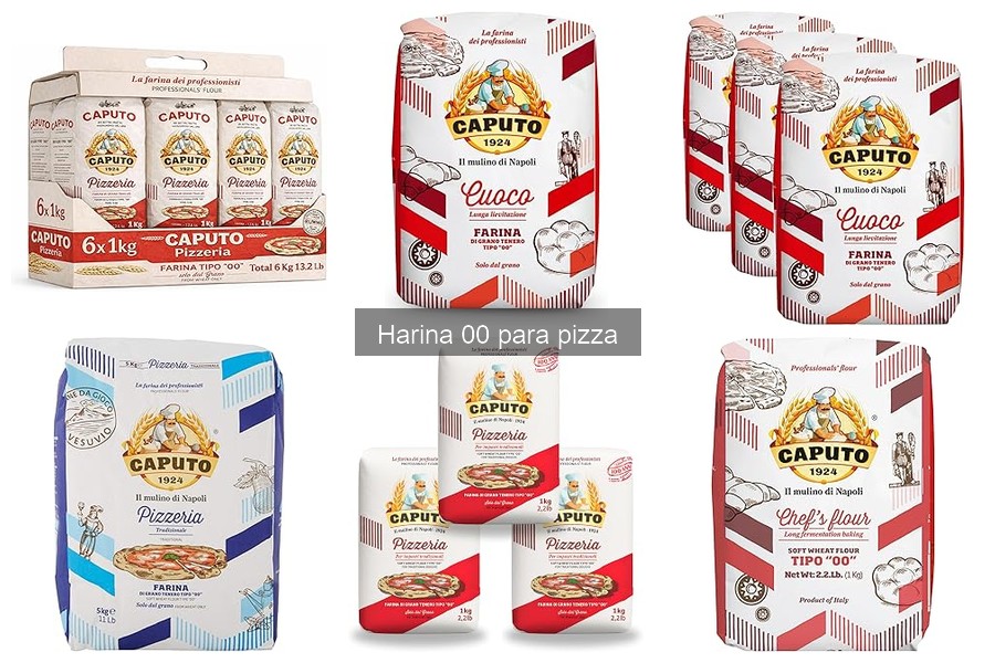 Mejores marcas de harina 00 para pizza: comparativa 2023