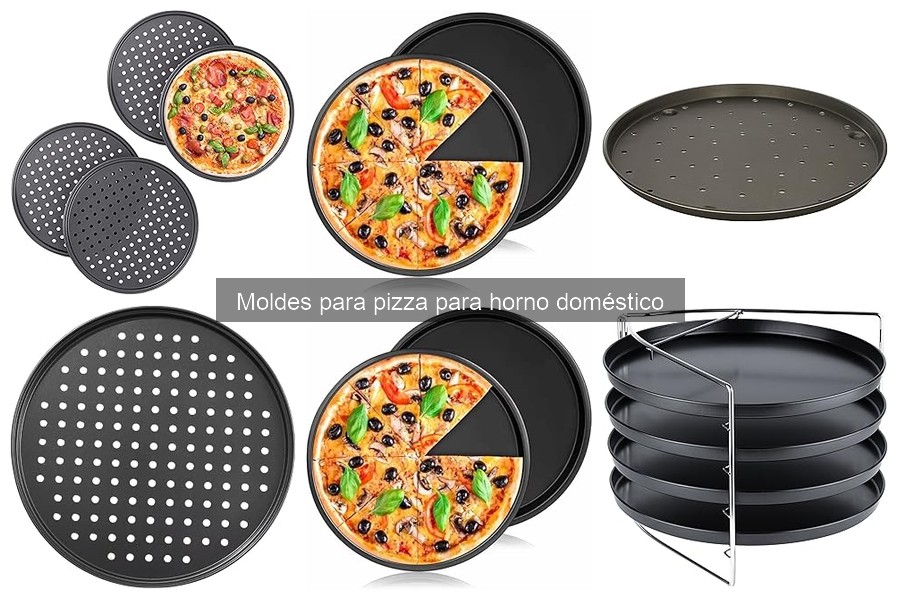 Mejores marcas de moldes para pizza para cocinar en casa