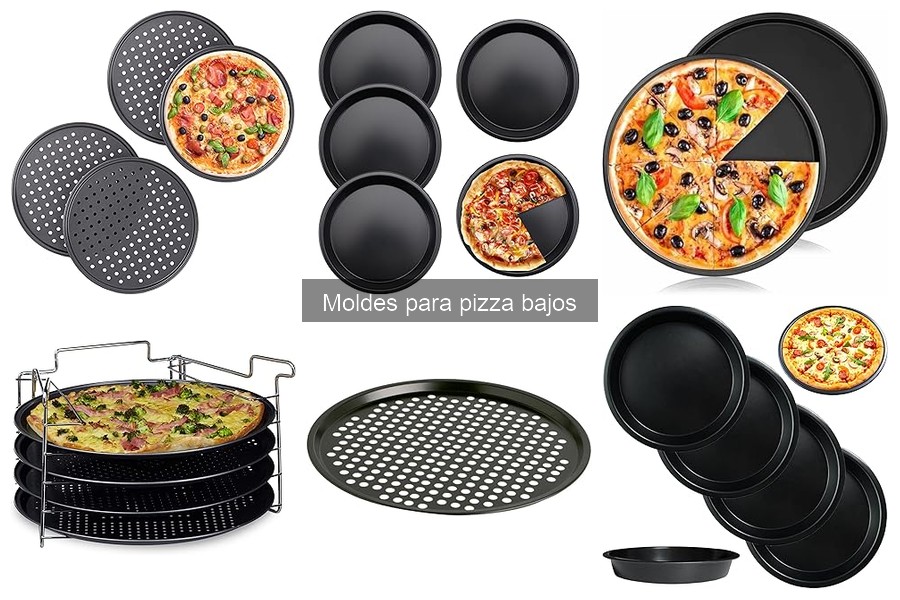 Mejores moldes para pizza bajos en 2023 - Comparativa