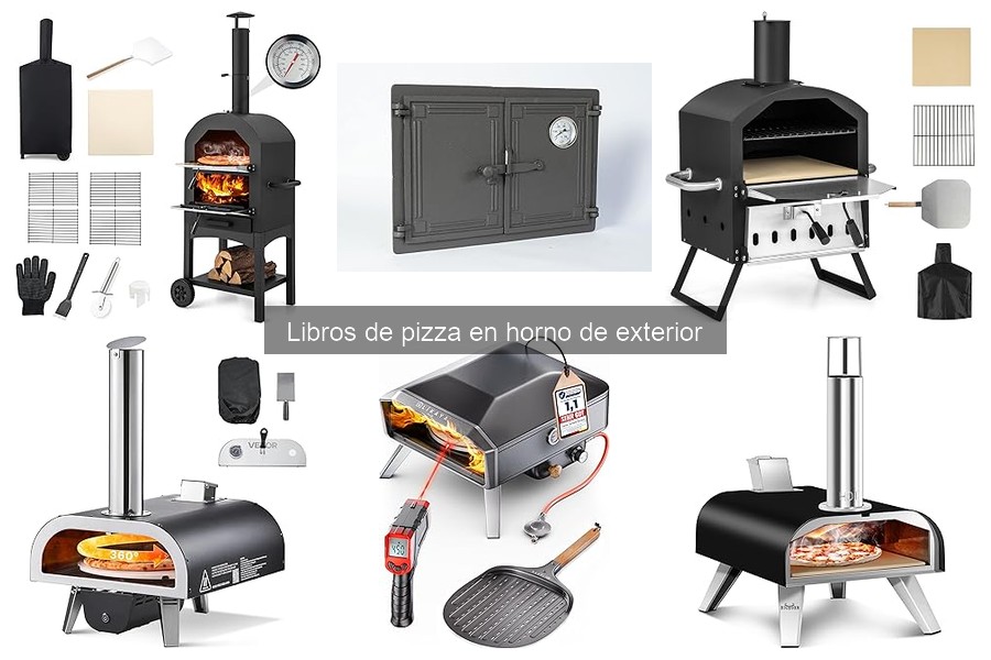 Mejores ofertas y precios en libros de pizza para horno exterior