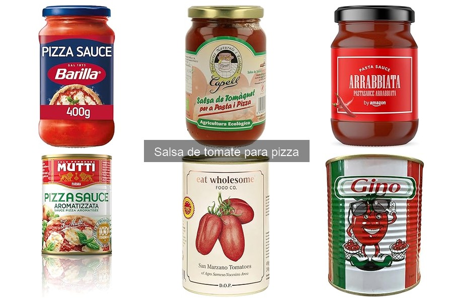 Mejores salsas de tomate picante para pizza (recetas incluidas)
