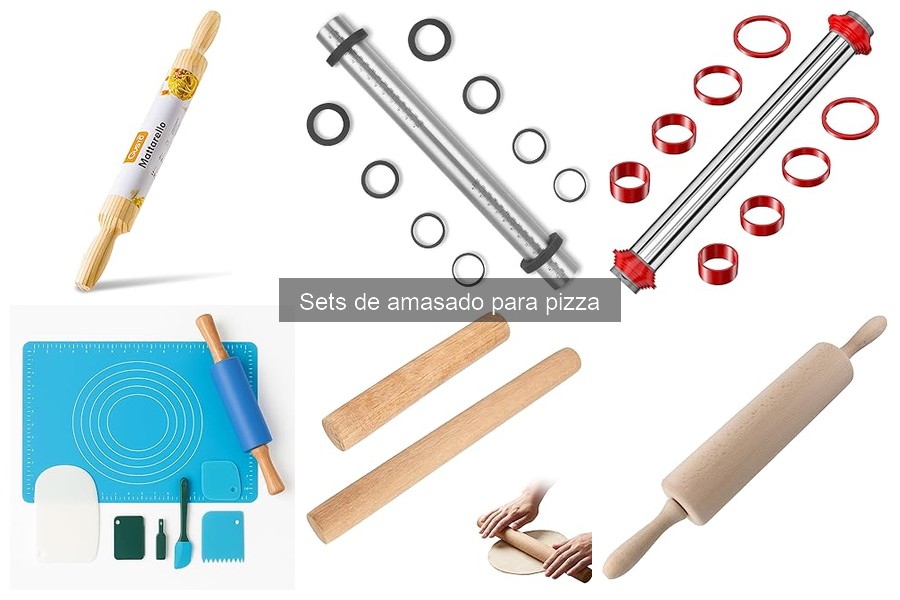 Mejores sets de amasado para pizza en 2023 | Comparativa