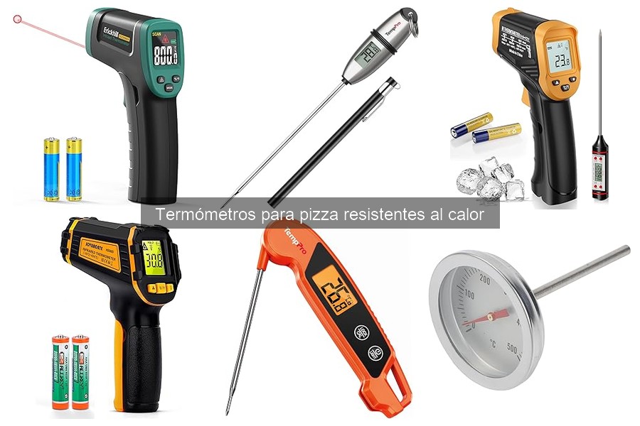 Mejores termómetros para pizza en 2023: comparativa y opiniones