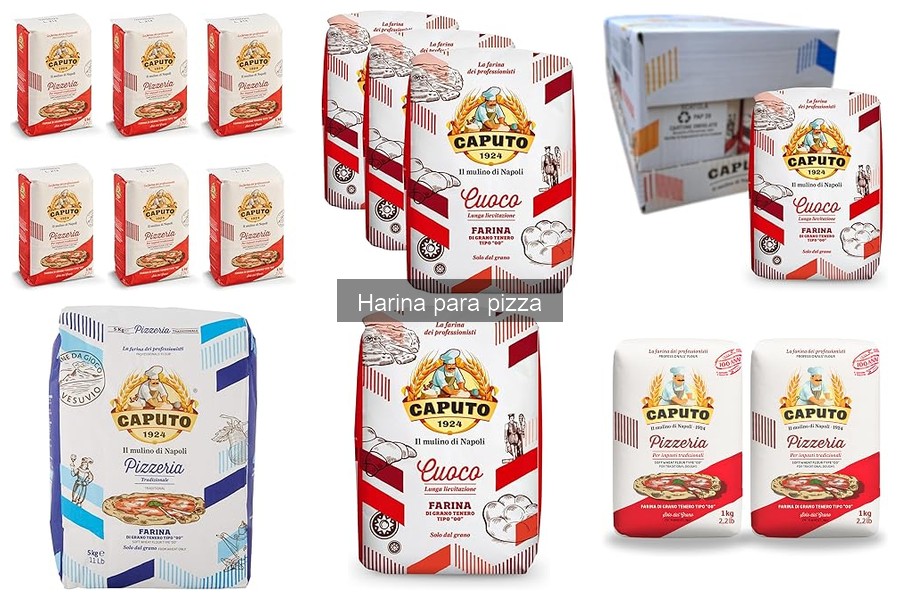 Mejores tipos de harina para hacer pizza en casa