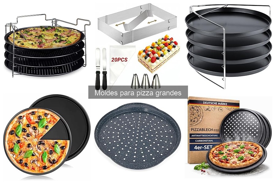 Opiniones sobre Moldes para Pizza Grandes: ¿Cuáles Elegir?
