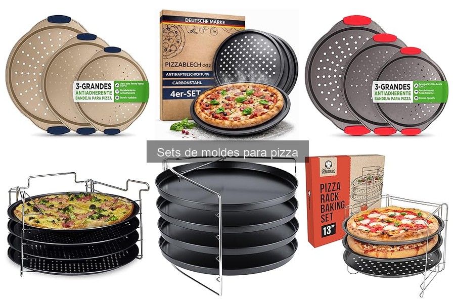 Opiniones sobre Sets de Moldes para Pizza: ¿Cuál Elegir?