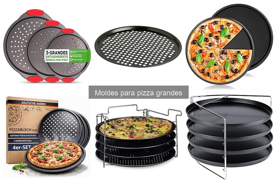 Precio promedio de moldes grandes para pizza en casa