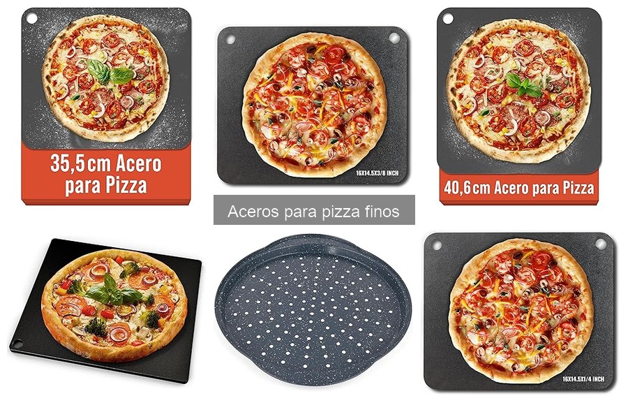 Preguntas Frecuentes sobre Aceros para Pizza Finos
