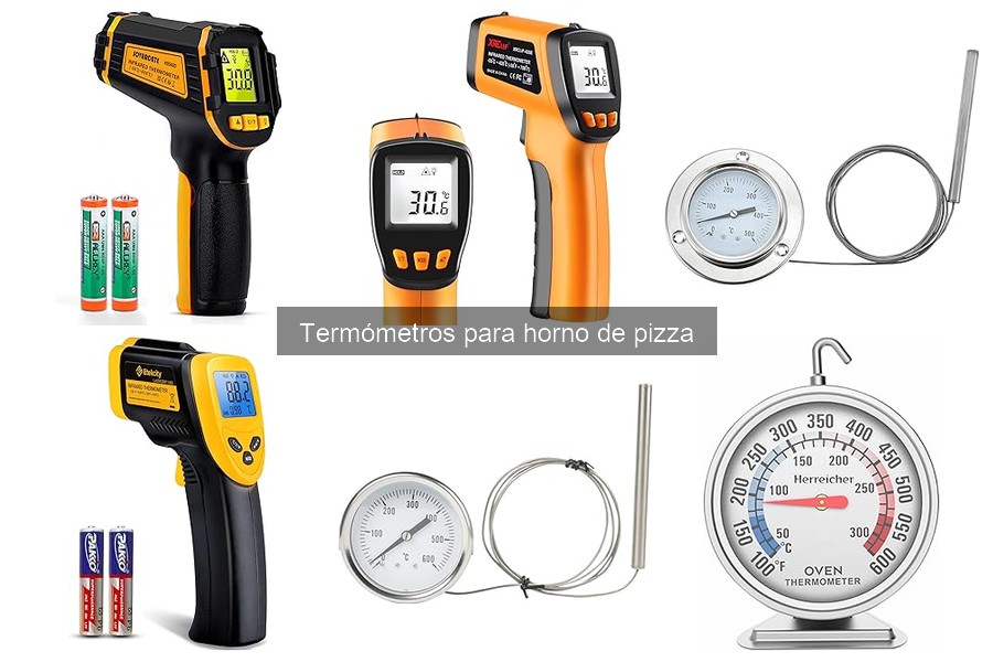Problemas comunes con termómetros para horno de pizza