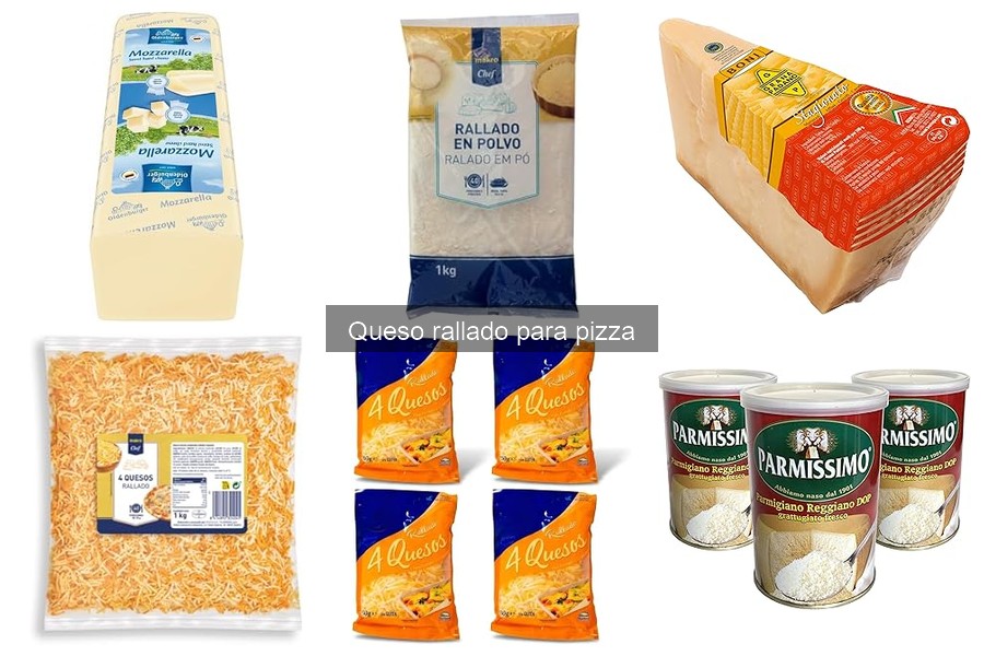 ¿Queso rallado o en bloque para pizza? Comparativa y recomendaciones