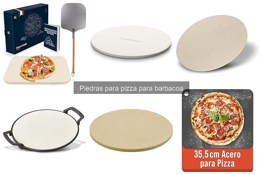 Recetas de pizza en barbacoa con piedra para disfrutar al aire libre