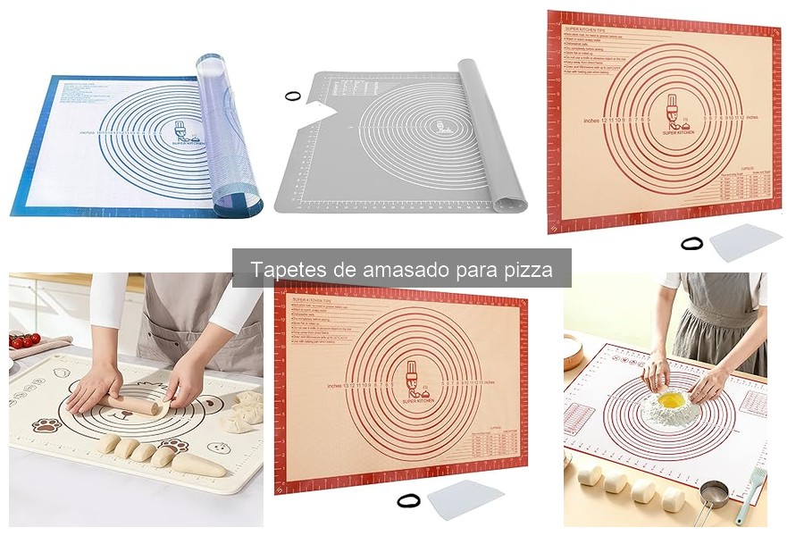 Tapetes de Amasado para Pizza: ¿Son Versátiles para Otras Masas?