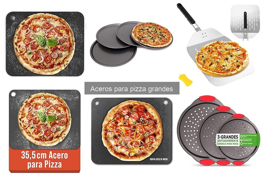 Tipos de Aceros para Pizza Grandes: Comparativa y Usos