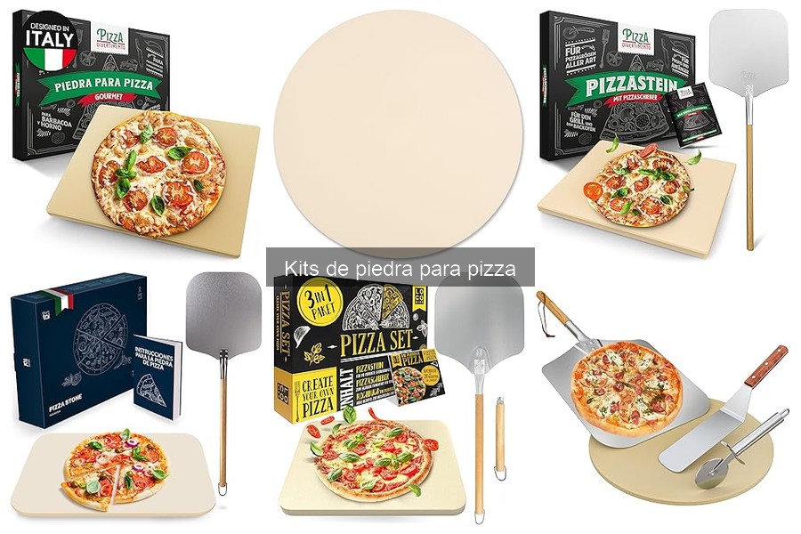 Ventajas y desventajas de un kit de piedra para pizza